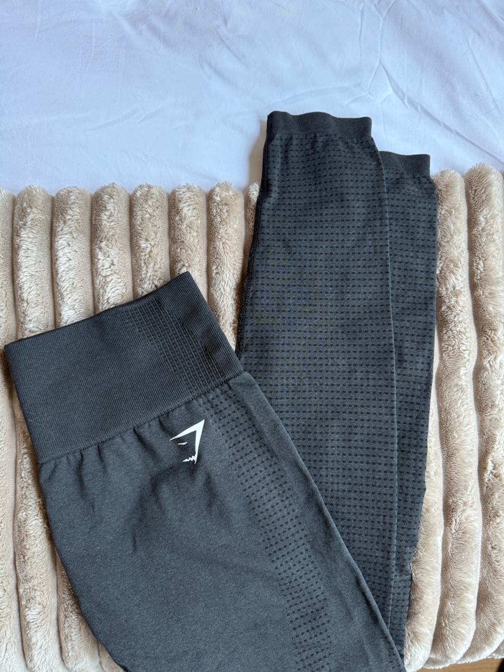 Gymshark Vital Regular Leggings Black Marl
